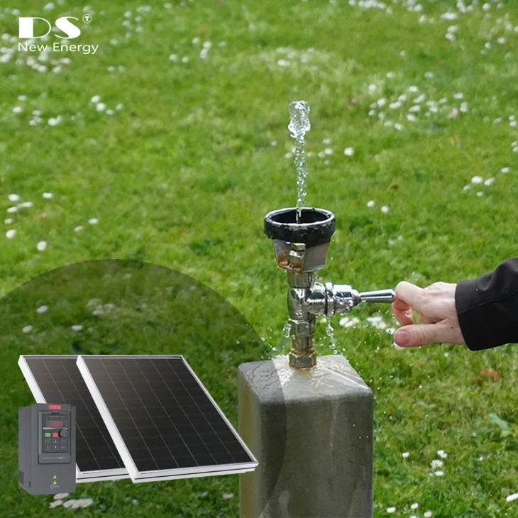 113,7 kW panel słoneczny zasilany 55 kW System pompy wodnej AC z wysokim - falownika wydajności